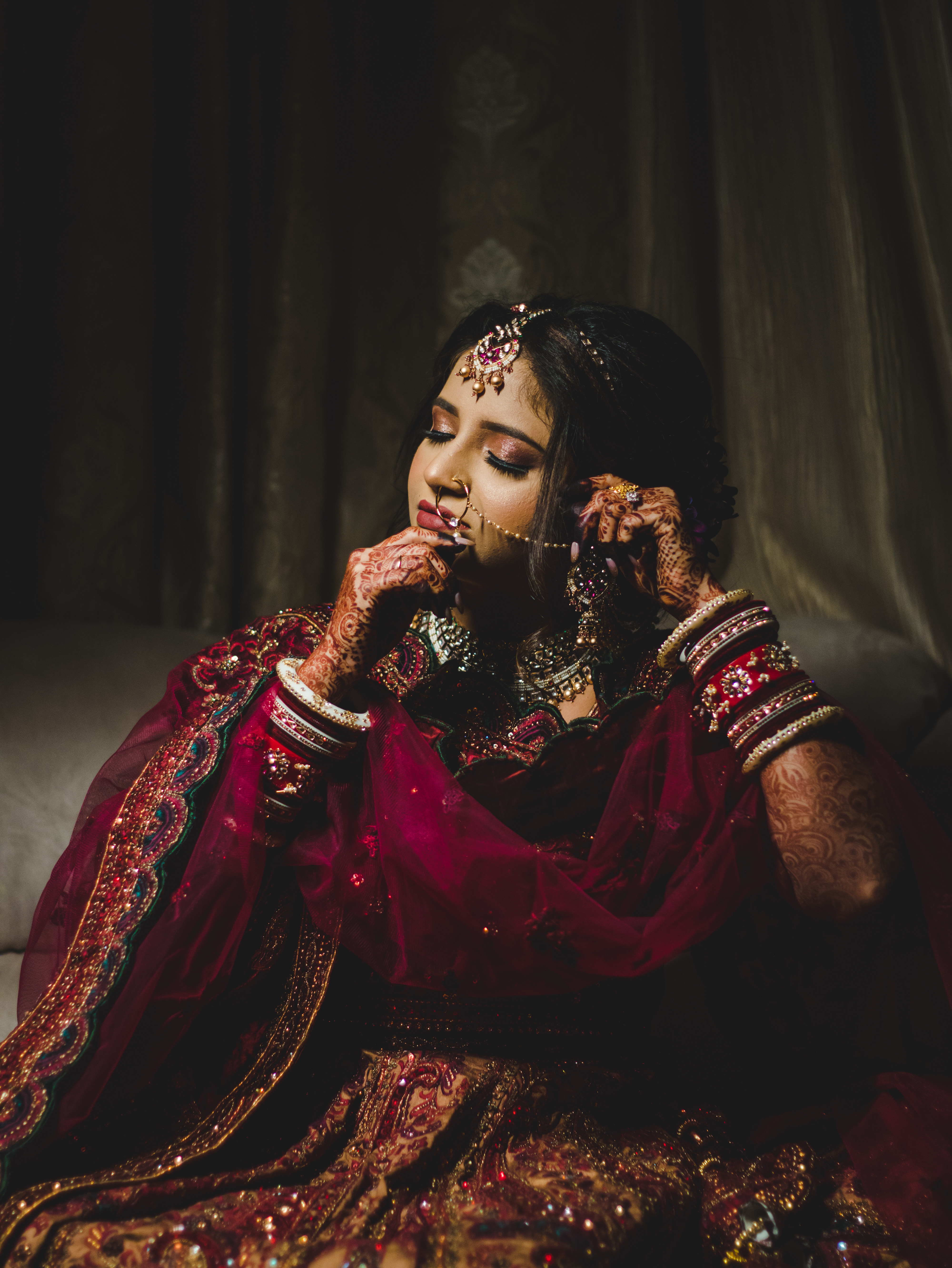 Bridal portrait