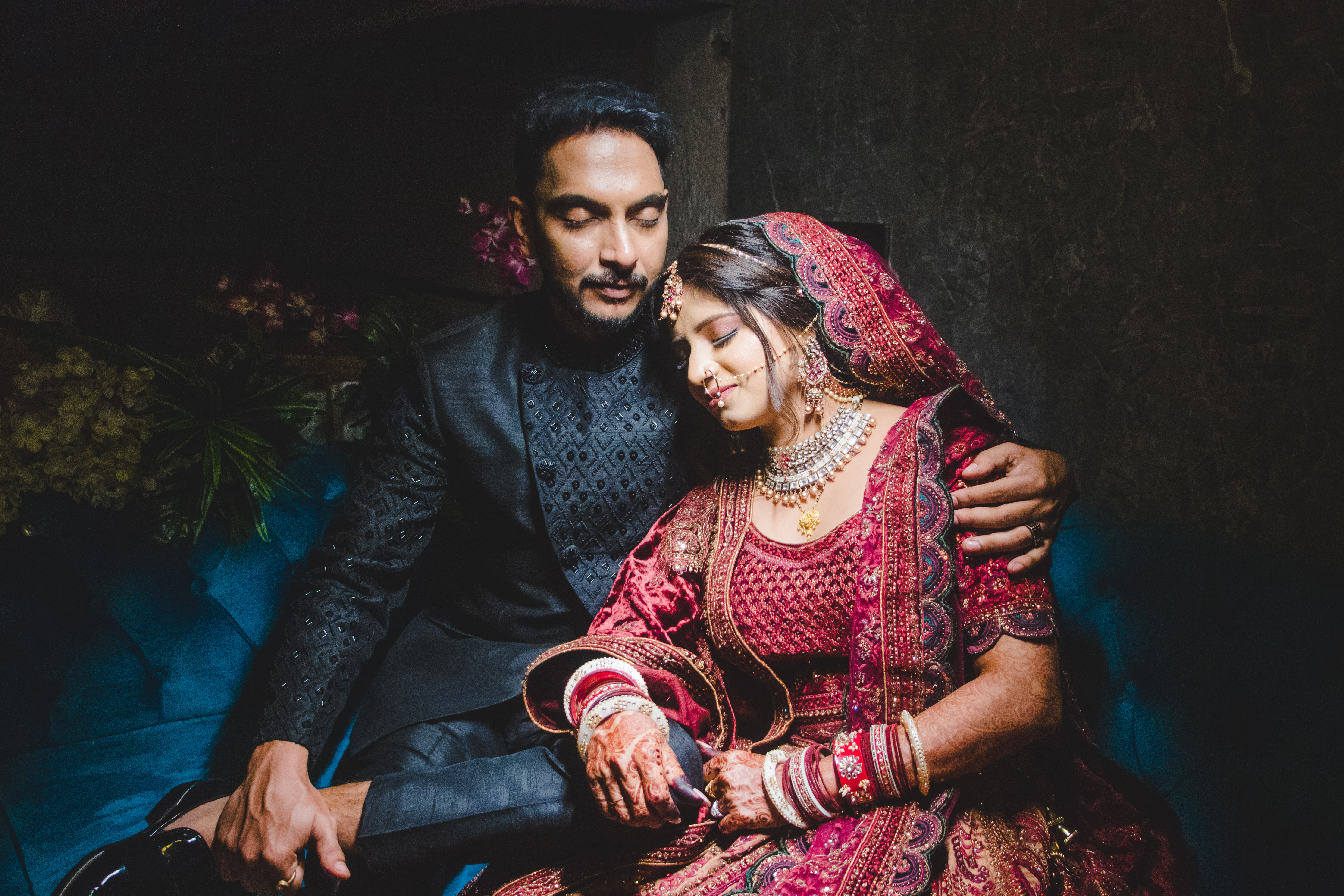 Wedding couple