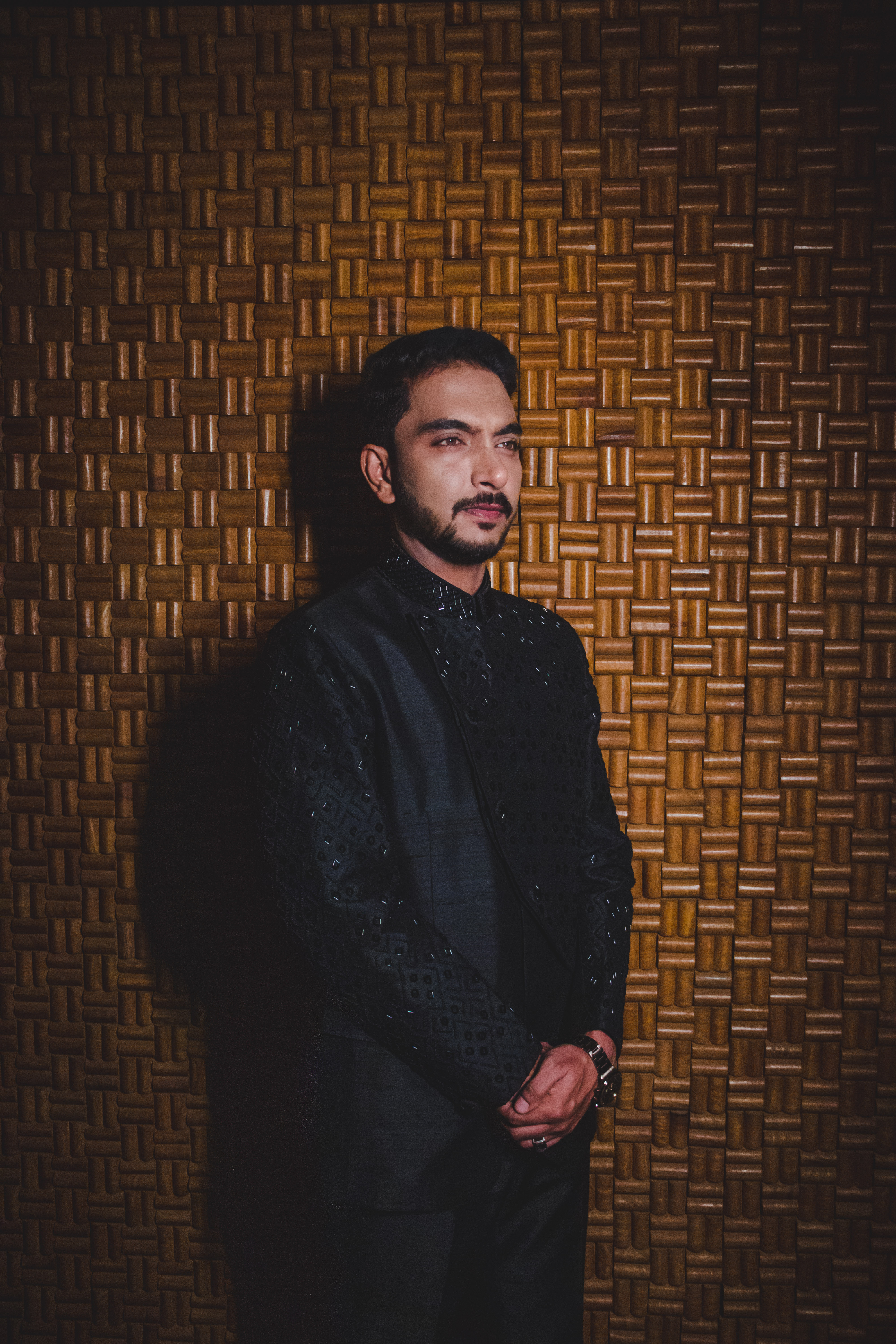 Groom portrait